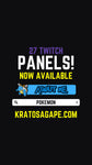 Blastoise Twitch Panels