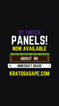 Minecraft Grass Twitch Panel
