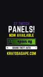 GTA 5 Gradient Twitch Panels