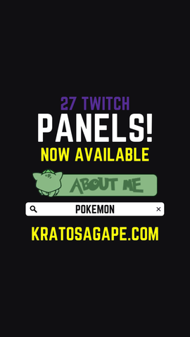 Bulbasaur Twitch Panels